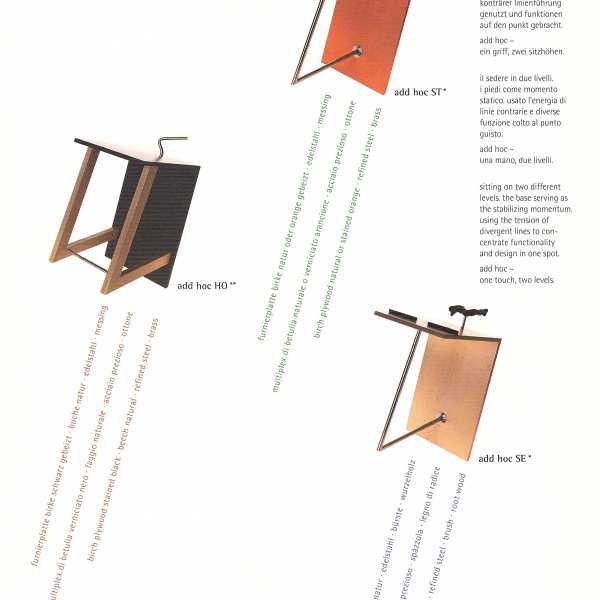 radix | add hoc | Hocker – Flyer 1994 Rückseite radix | add hoc | Hocker – Flyer 1994 Rückseite
