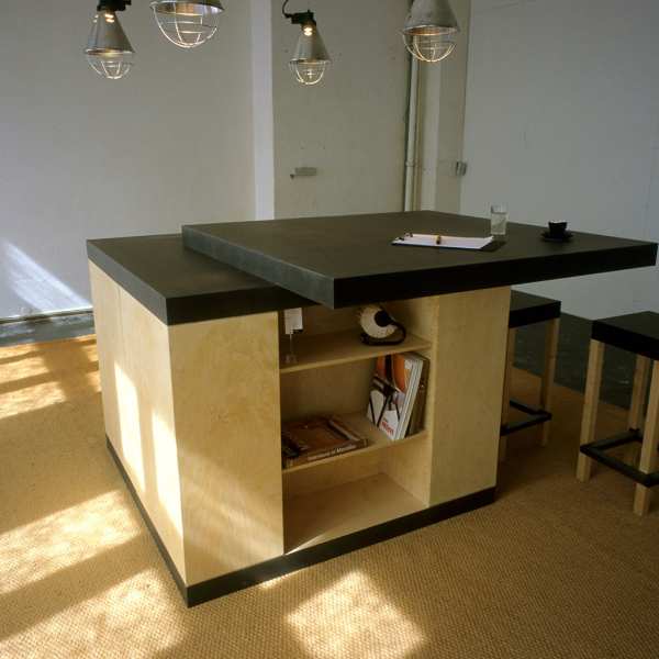 .radix | Coe | Design Center für Grafikatelier in Birke und MDF schwarz .radix | Coe | Design Center für Grafikatelier in Birke und MDF schwarz 2
